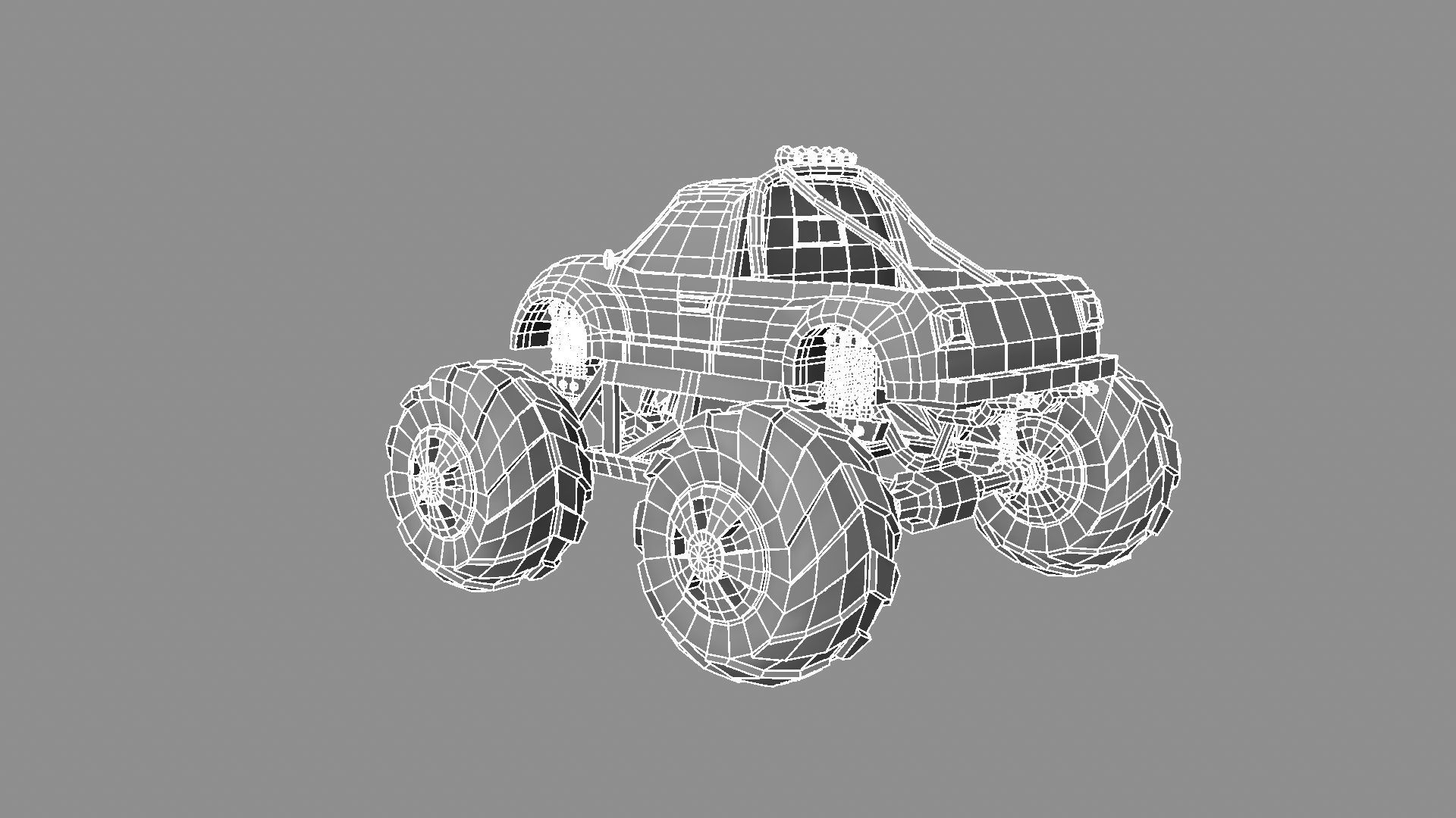 Monster Truck 3D model_6