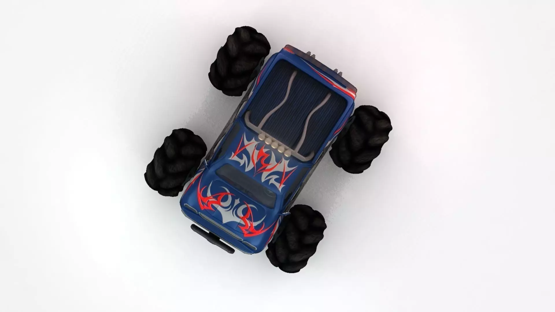 Monster Truck 3D model_0