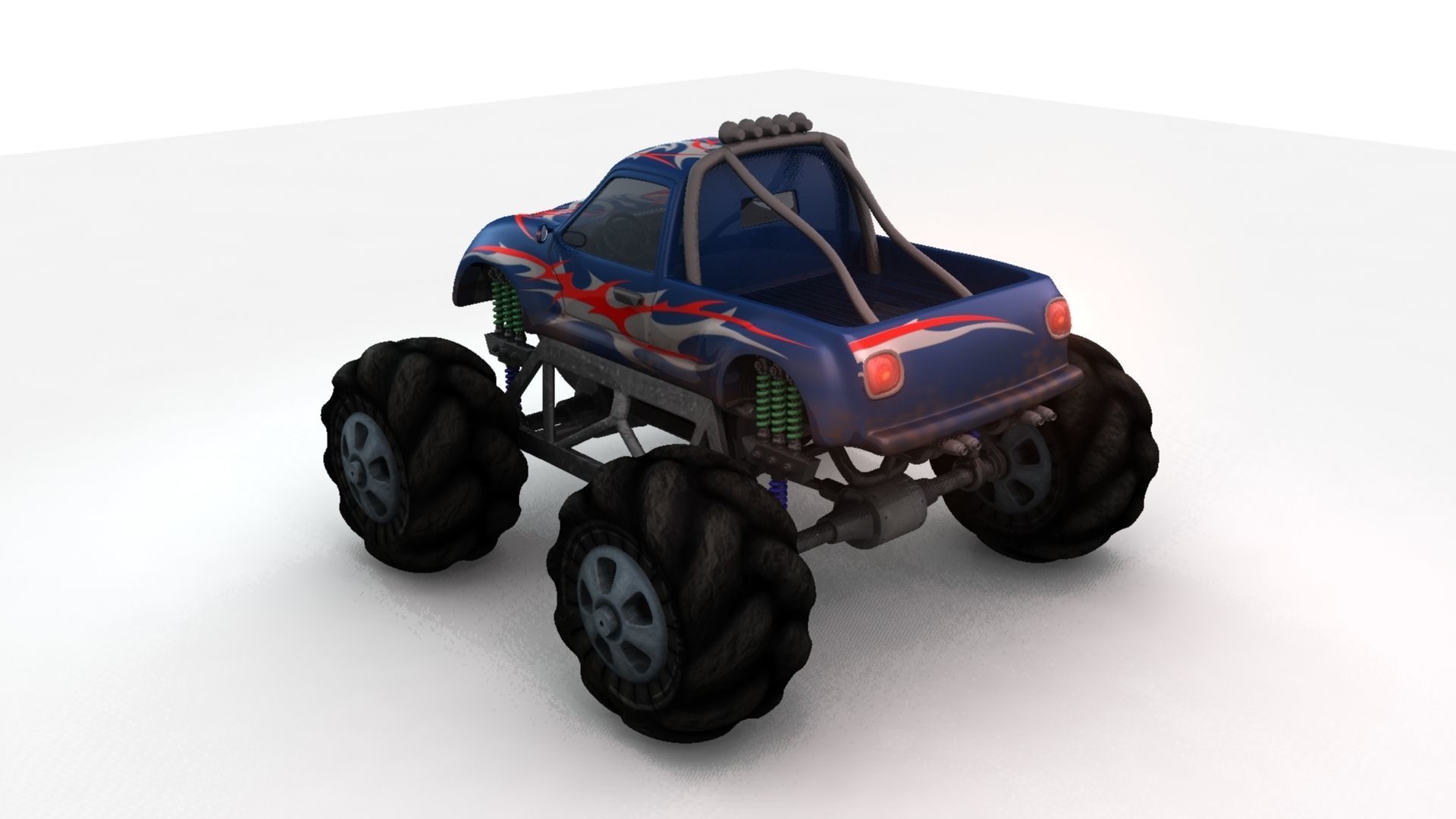 Monster Truck 3D model_14