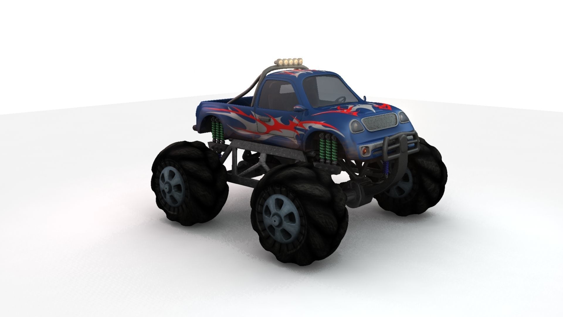 Monster Truck 3D model_12