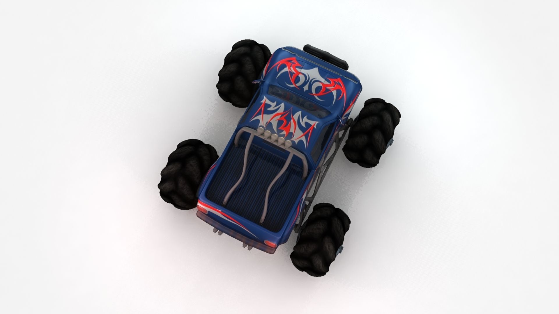 Monster Truck 3D model_2