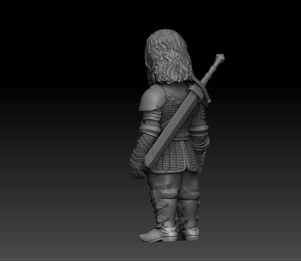 Game of Thrones - The Hound 3D print model_11