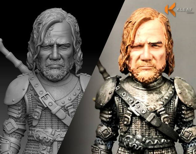 Game of Thrones - The Hound 3D print model