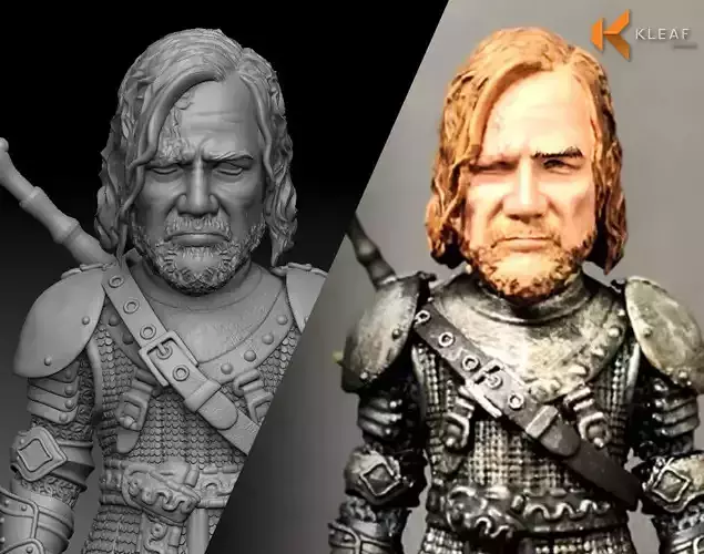 Game of Thrones - The Hound 3D print model