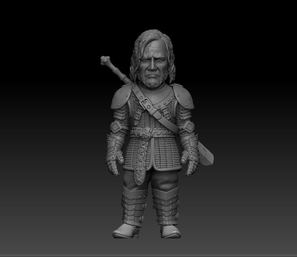 Game of Thrones - The Hound 3D print model_8