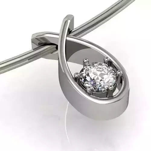  simple geometric pendant 