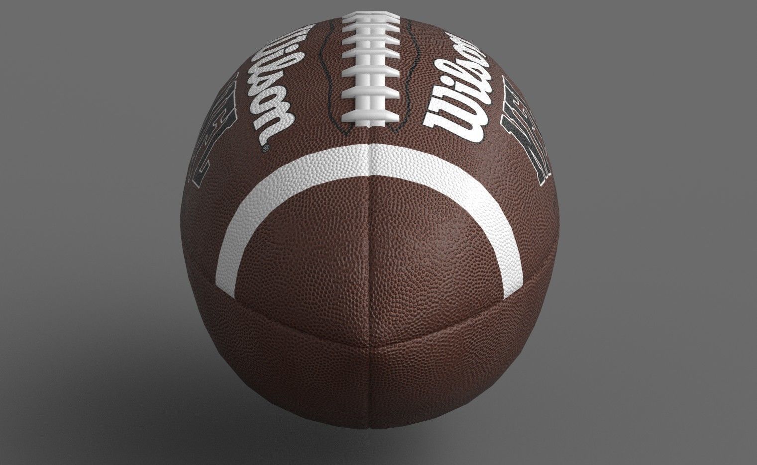 American Football Player Low-poly 3D model_10