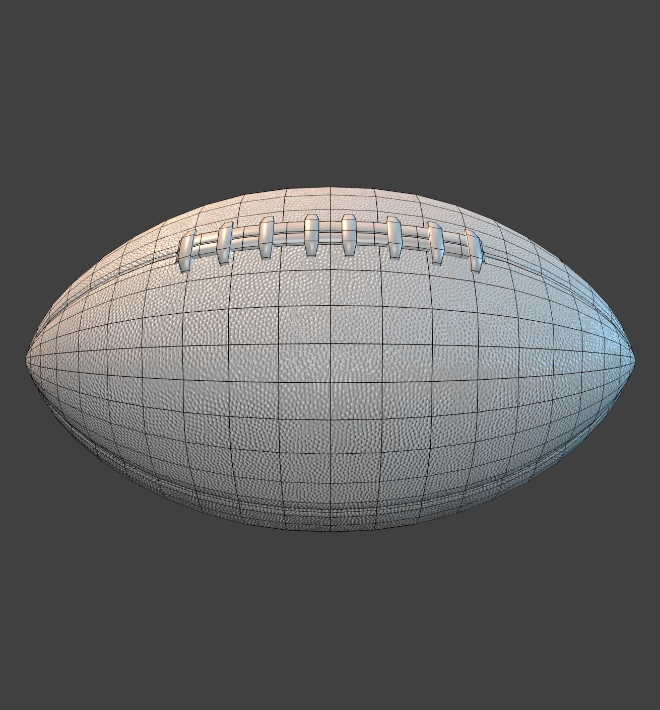 American Football Player Low-poly 3D model_21