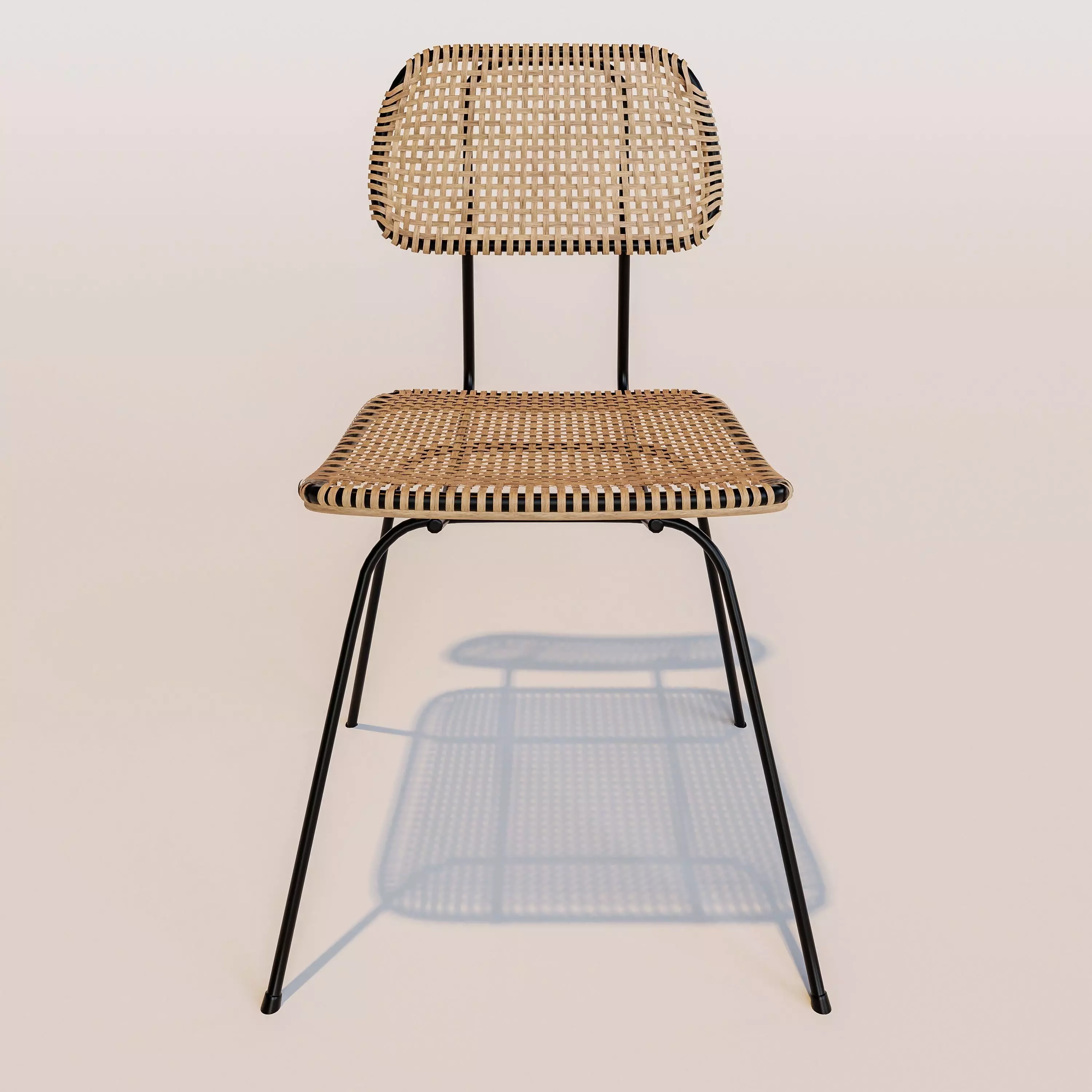 Wicker Chair 3D model