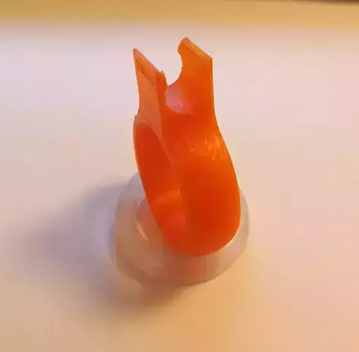 Cigarette holder ring Free 3D print model