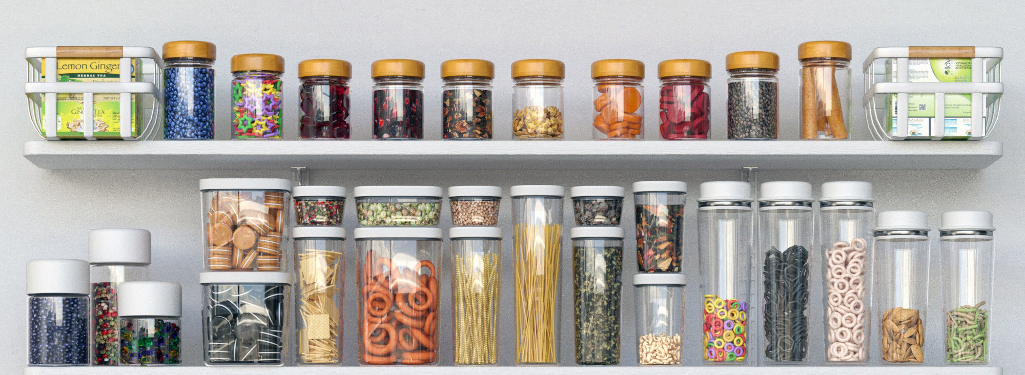 Decor for kitchen 3D model_2