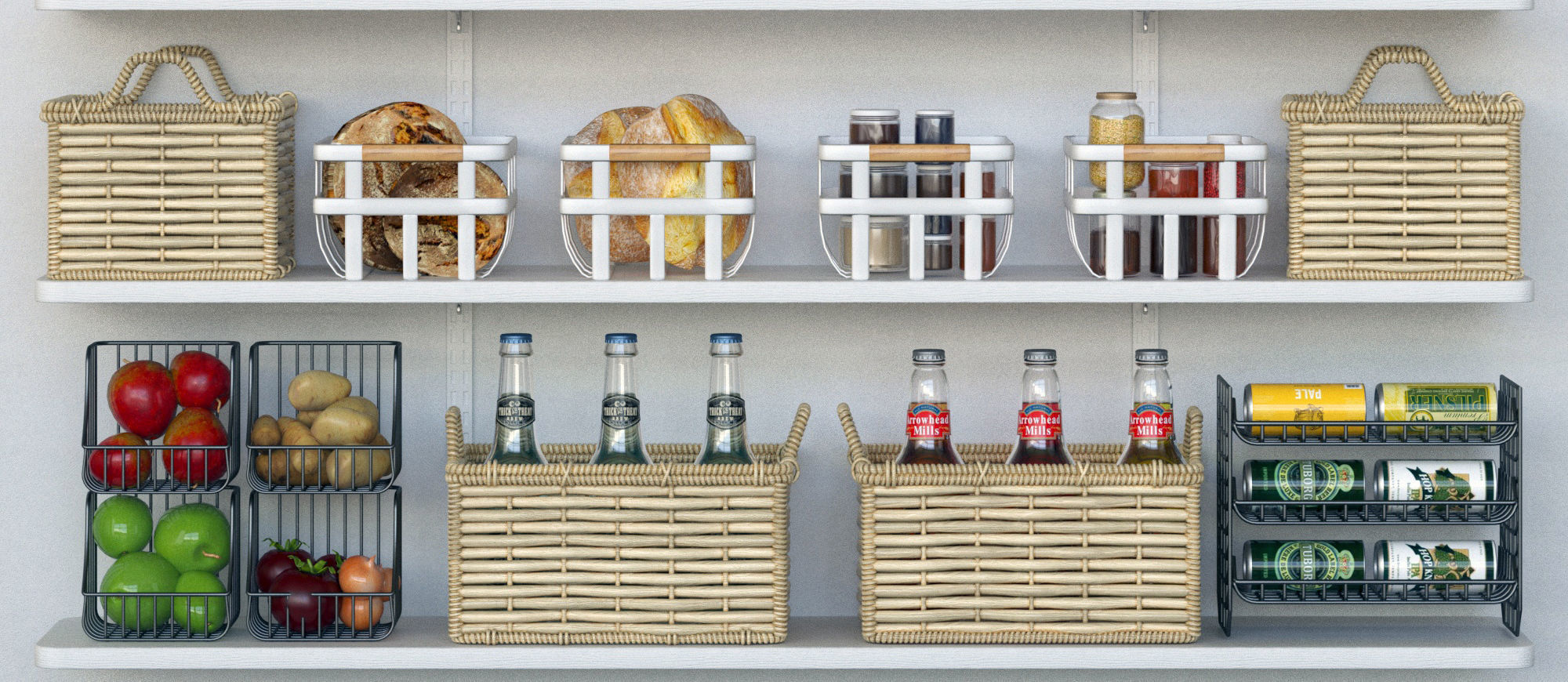 Decor for kitchen 3D model_3