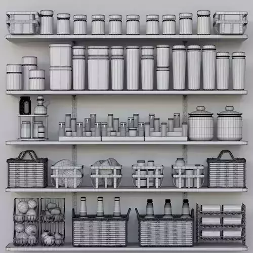 Decor for kitchen 3D model