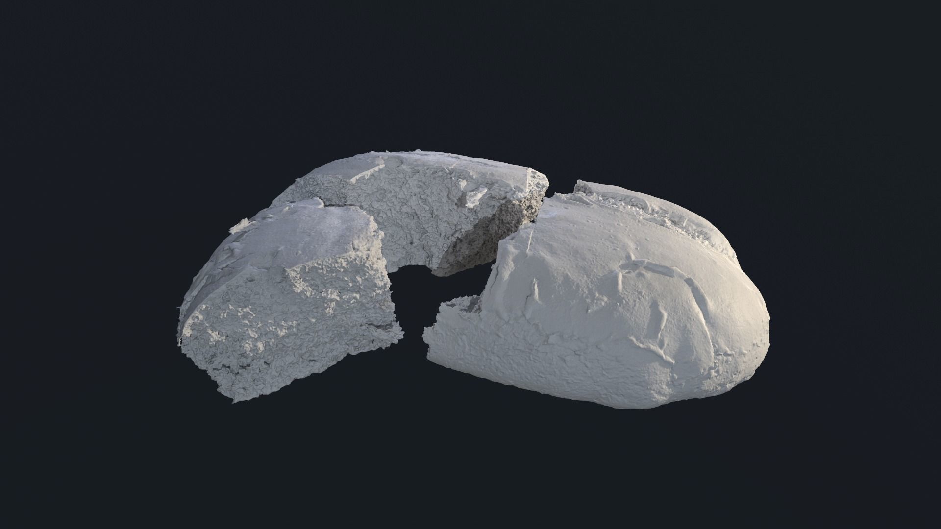 Tasty Bread 06 Low-poly 3D model_3