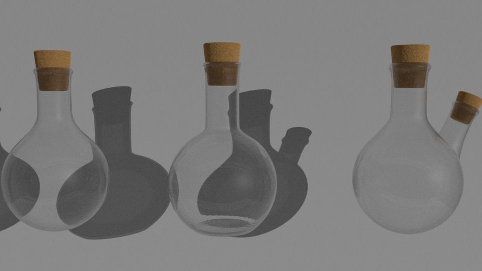 PBR Labkit flasks 3D model_6