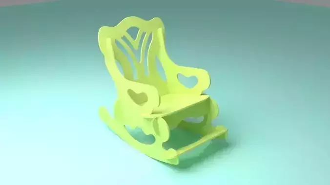 Toy rocking chair easy assembly