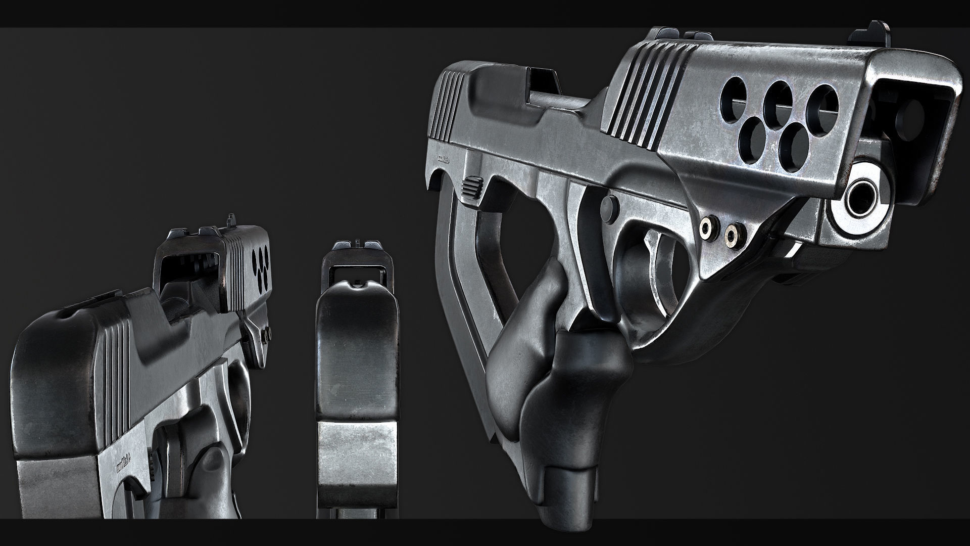 PBR Seburo Compact-eXploder Low-poly 3D model_3