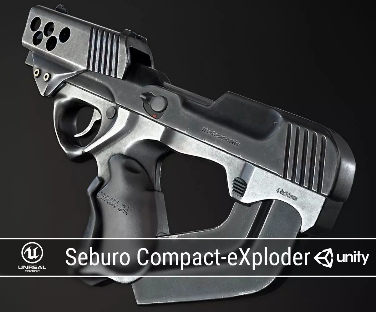 PBR Seburo Compact-eXploder Low-poly 3D model_0