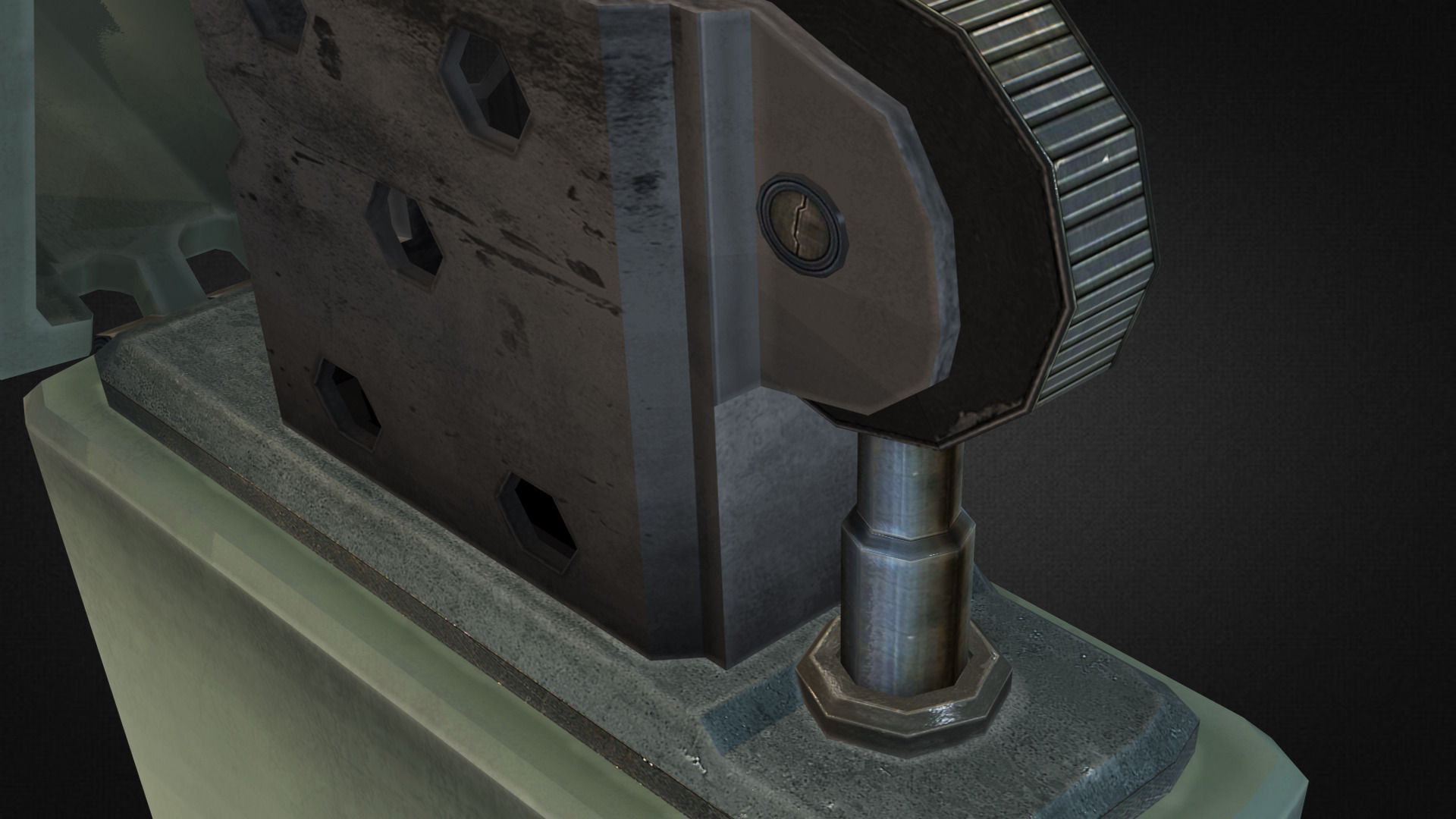 Zippo Lighter Low-poly 3D model_2