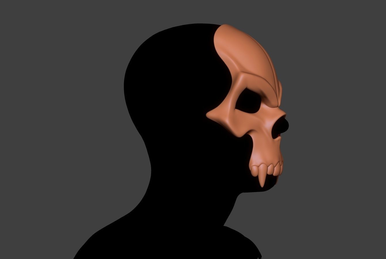 Skull Mask 3 3D print model_3