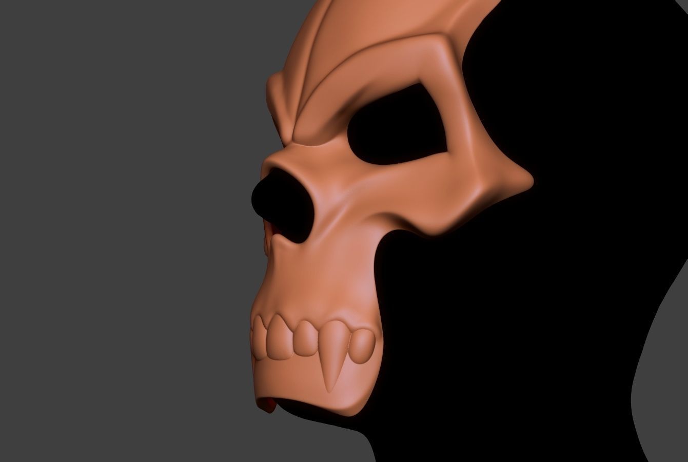 Skull Mask 3 3D print model_6