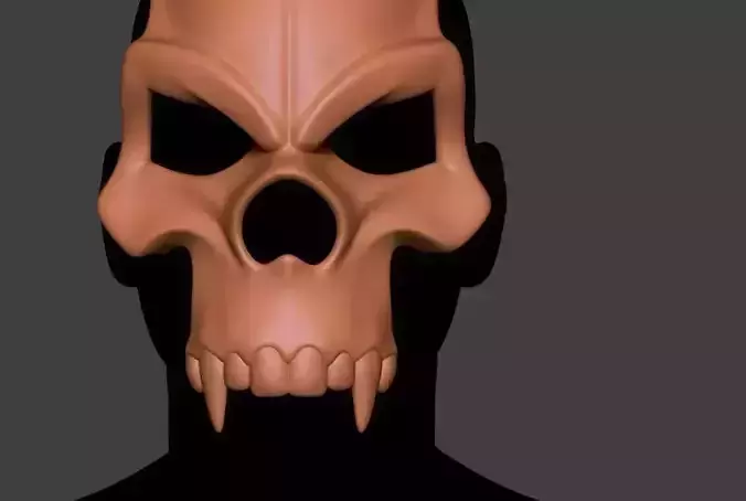 Skull Mask 3 3D print model