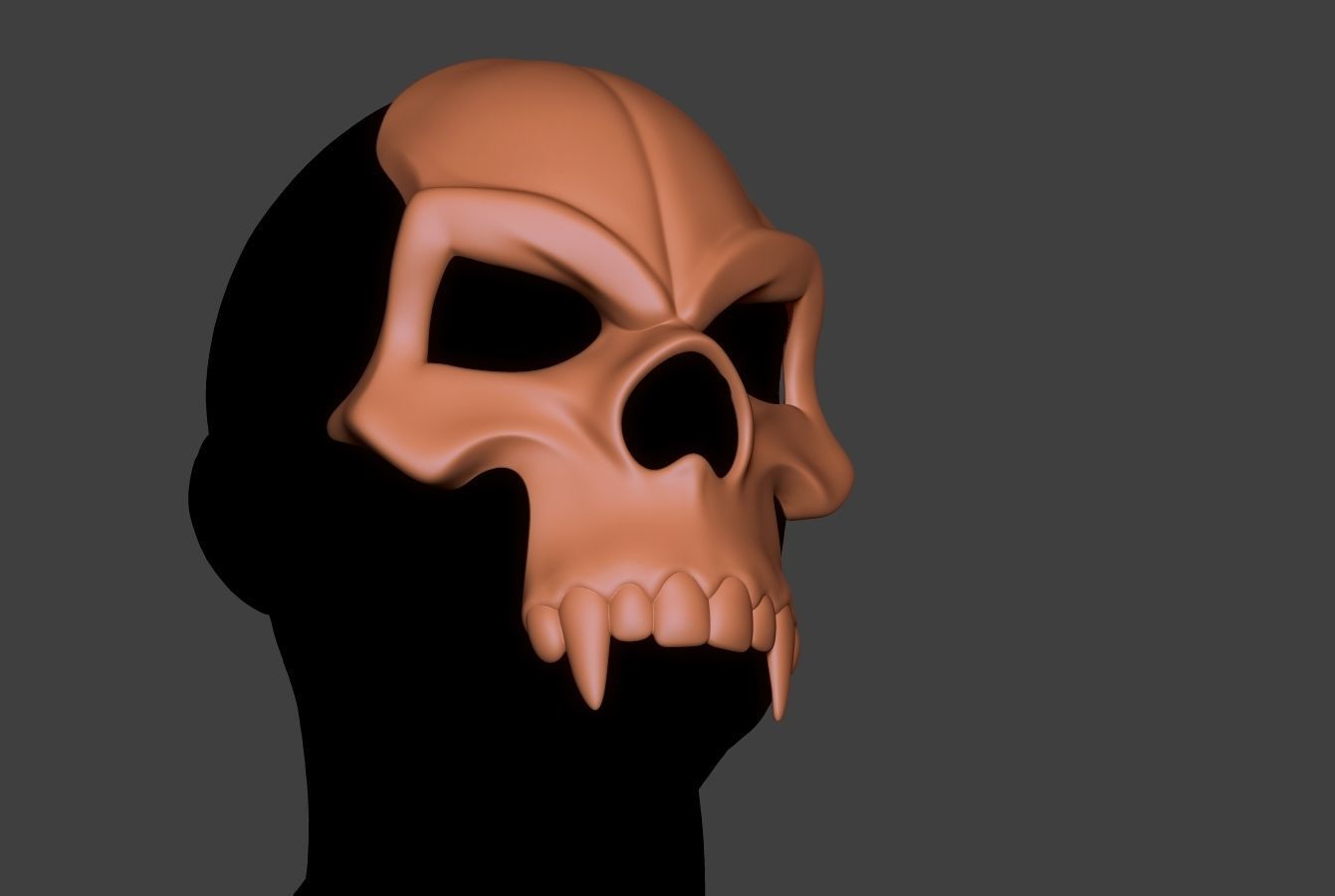 Skull Mask 3 3D print model_7