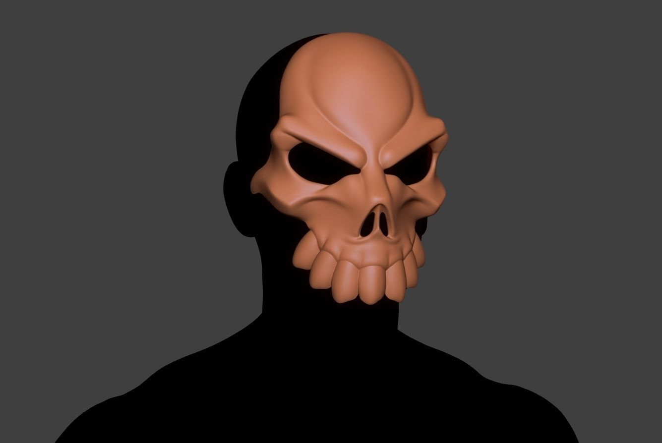 Skull Mask Collection  3D print model_2