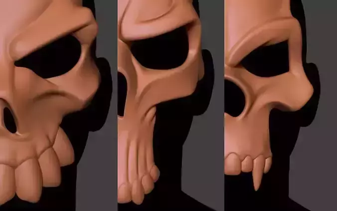 Skull Mask Collection  3D print model