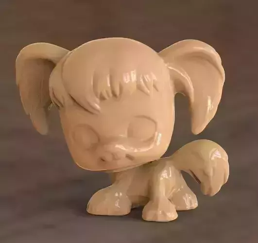 dog a toy 3D print model