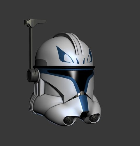 Clone Captain Rex Helmet 3D print model