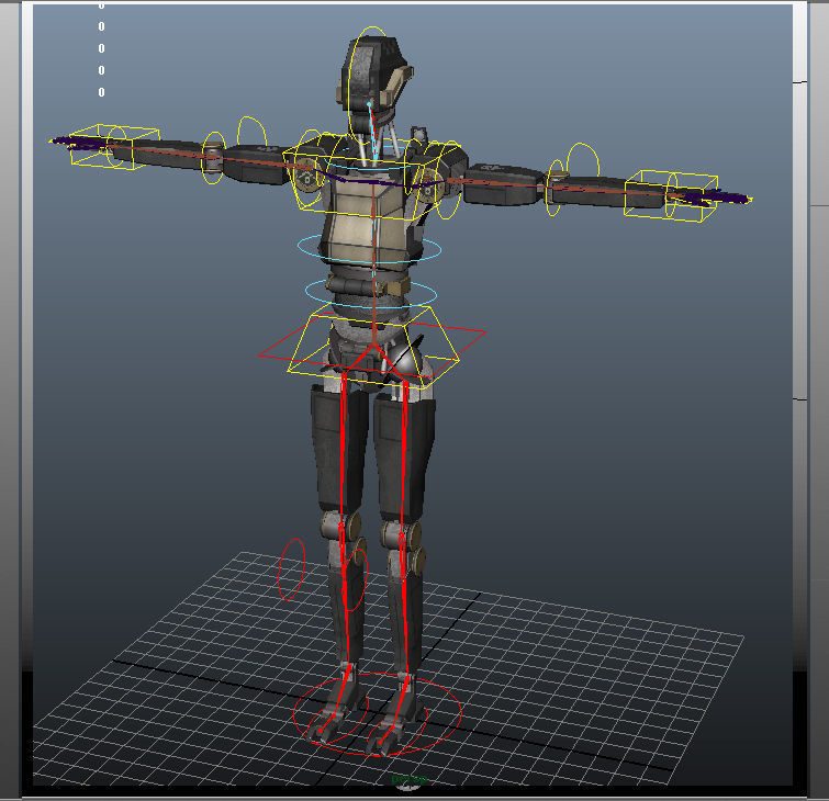 Robots Rigged Low Poly 3D Model Collection_7