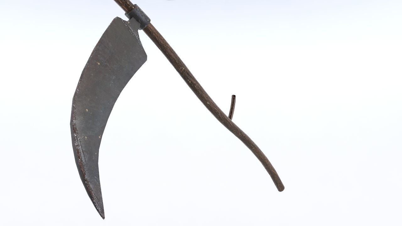 Low poly Fantasy weapons pack 3D Model Collection_61