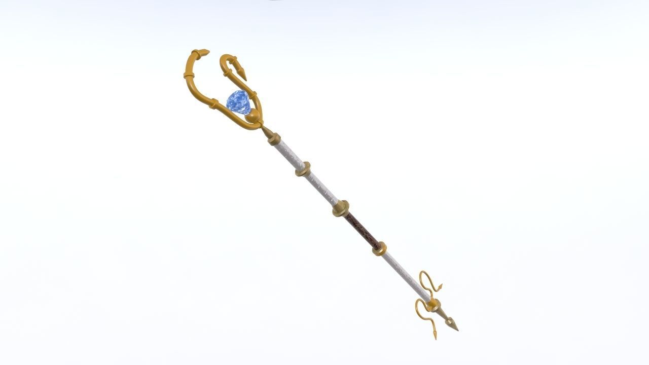 Low poly Fantasy weapons pack 3D Model Collection_36