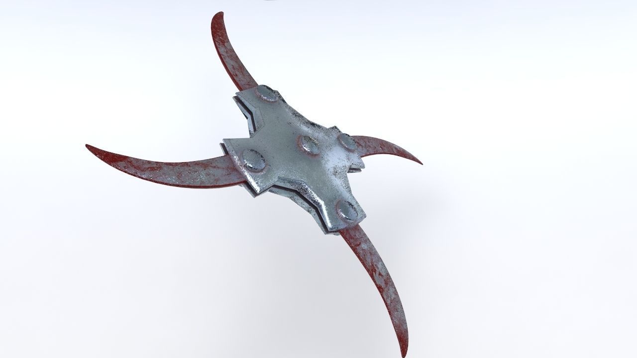 Low poly Fantasy weapons pack 3D Model Collection_32