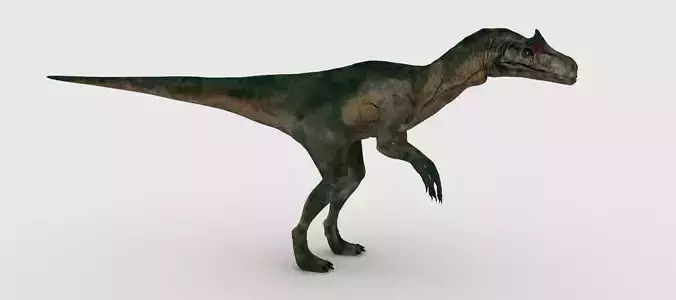 Allosaurus dinosaur 3D model