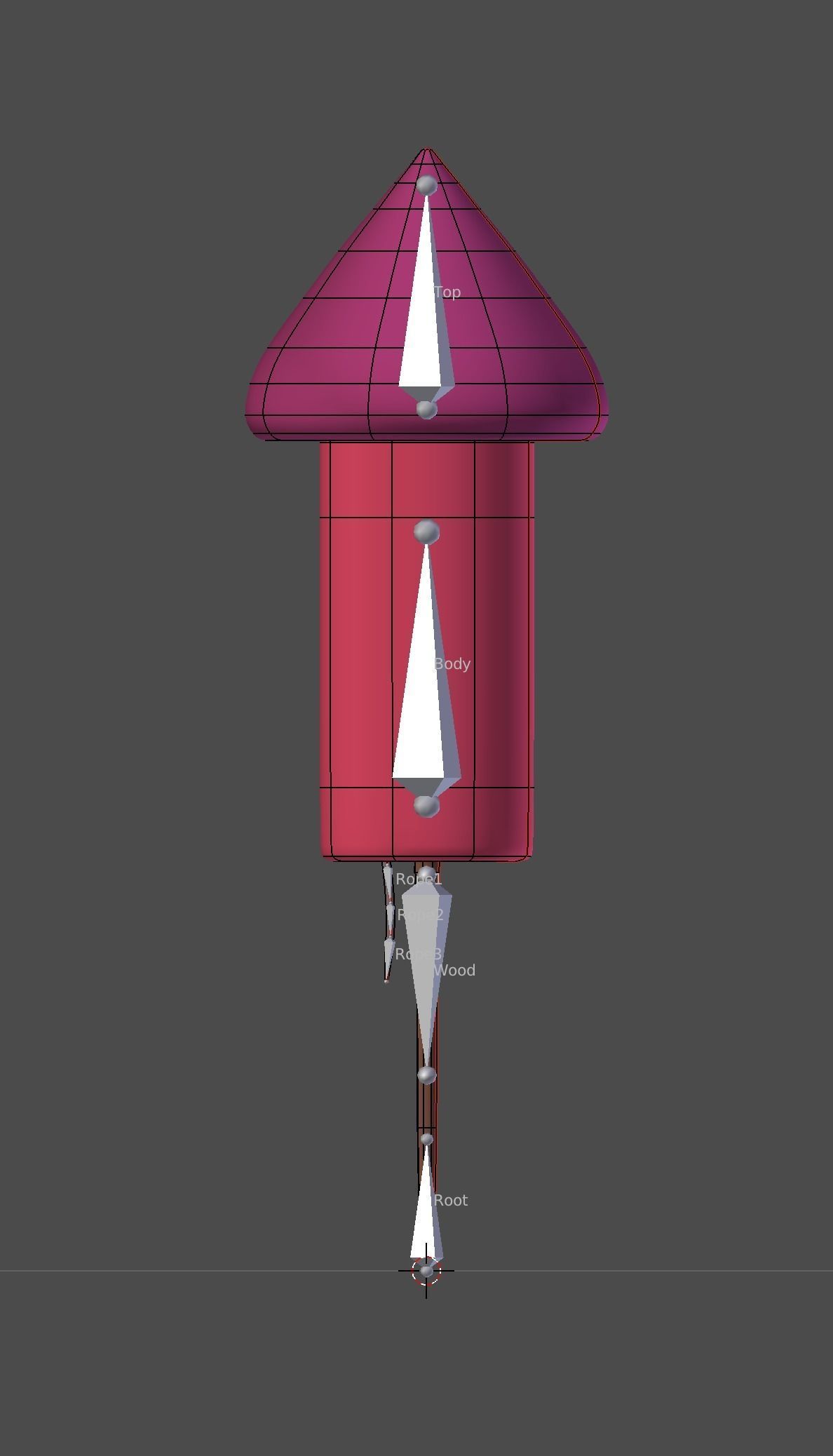 Firework Rigged 3D model_8