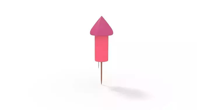 Firework Rigged 3D model