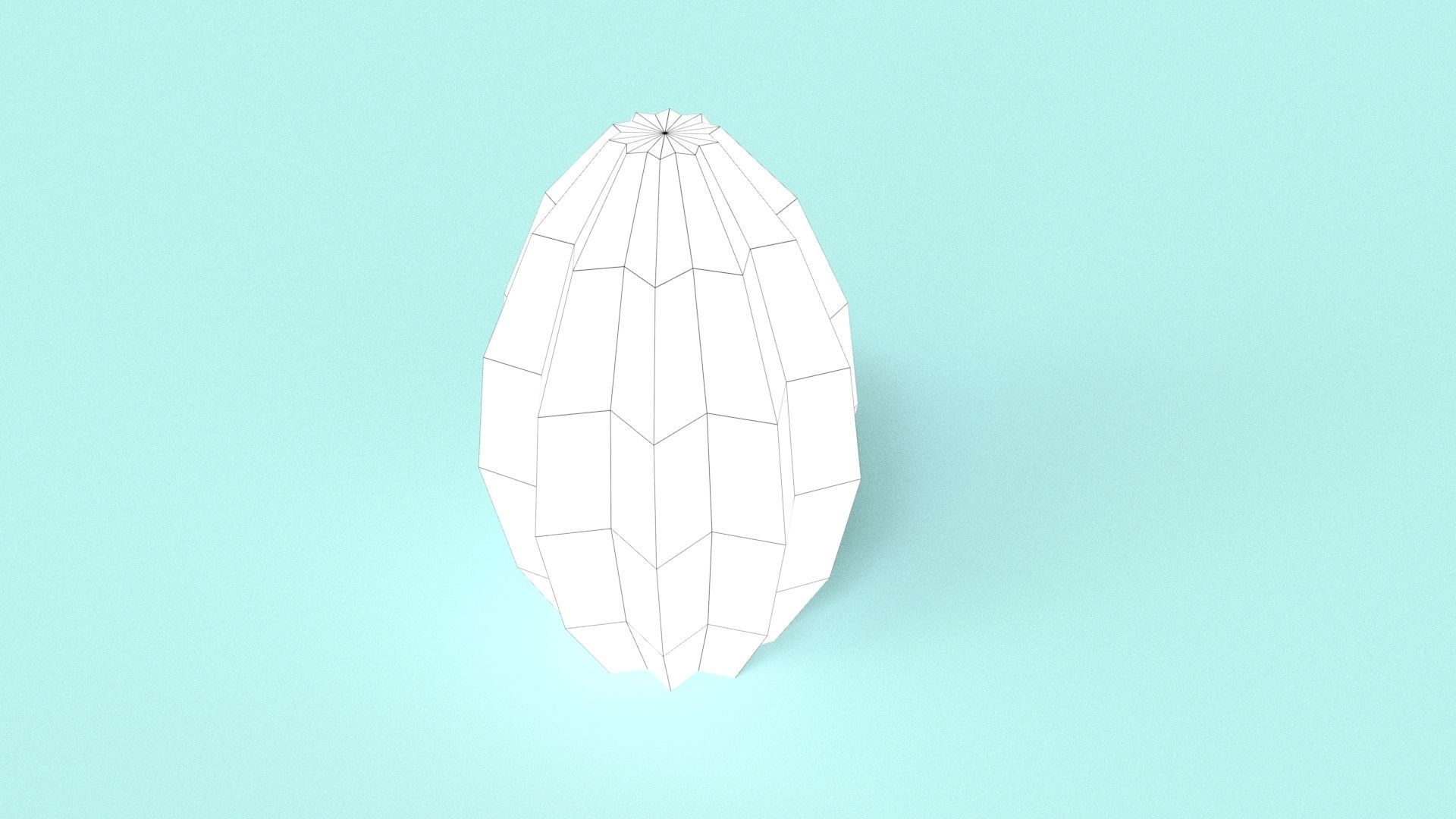 Low Poly Oasis Low-poly 3D model_52