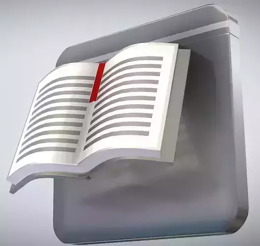 3D Book Icon
