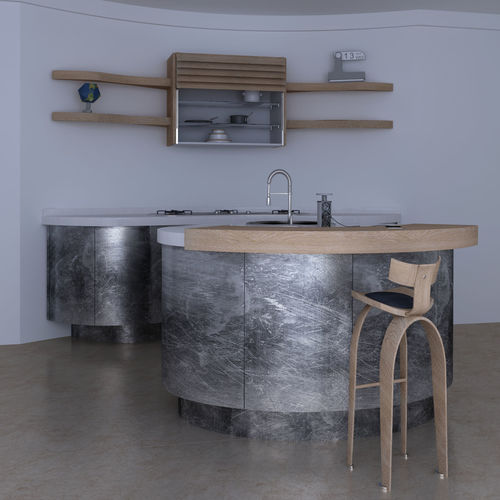 Kitchen - Round 3D model
