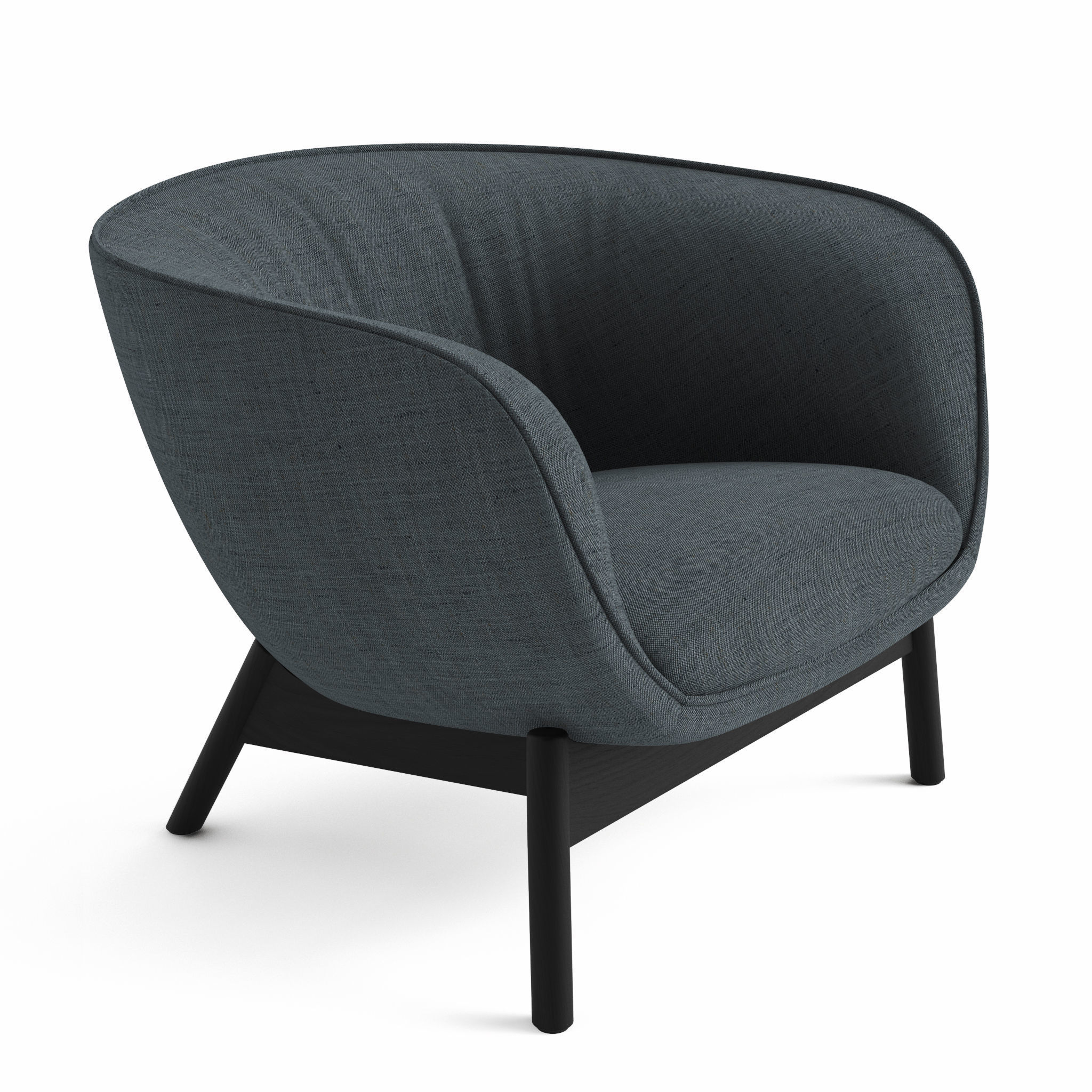 Vista Lounge Chair Low-poly 3D model_5