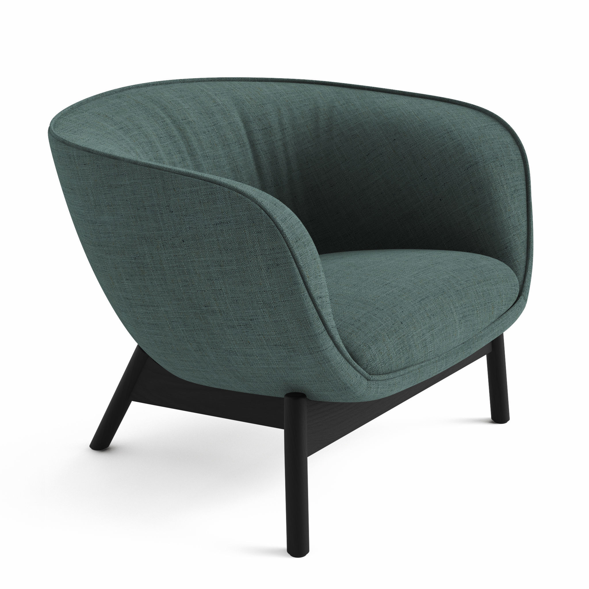 Vista Lounge Chair Low-poly 3D model_3