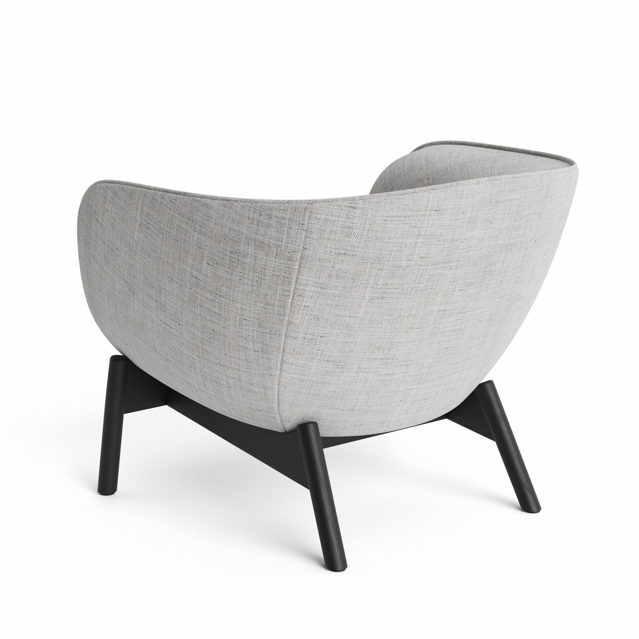 Vista Lounge Chair Low-poly 3D model_6