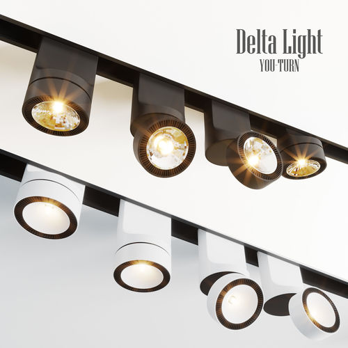 Delta Light You-Turn Lamps 3D model