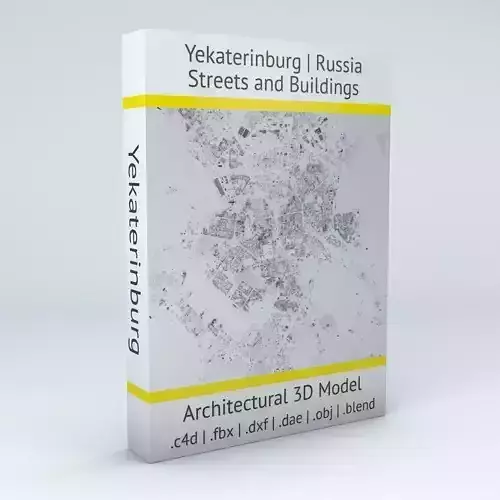 Yekaterinburg Streets and Buildings