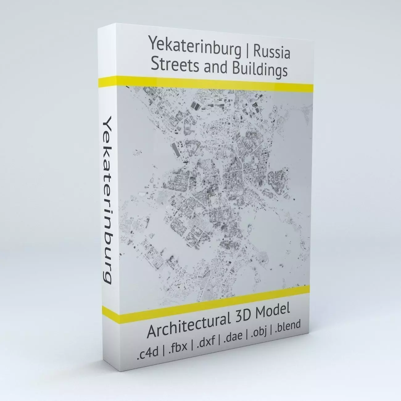 Yekaterinburg Streets and Buildings 3D model_0