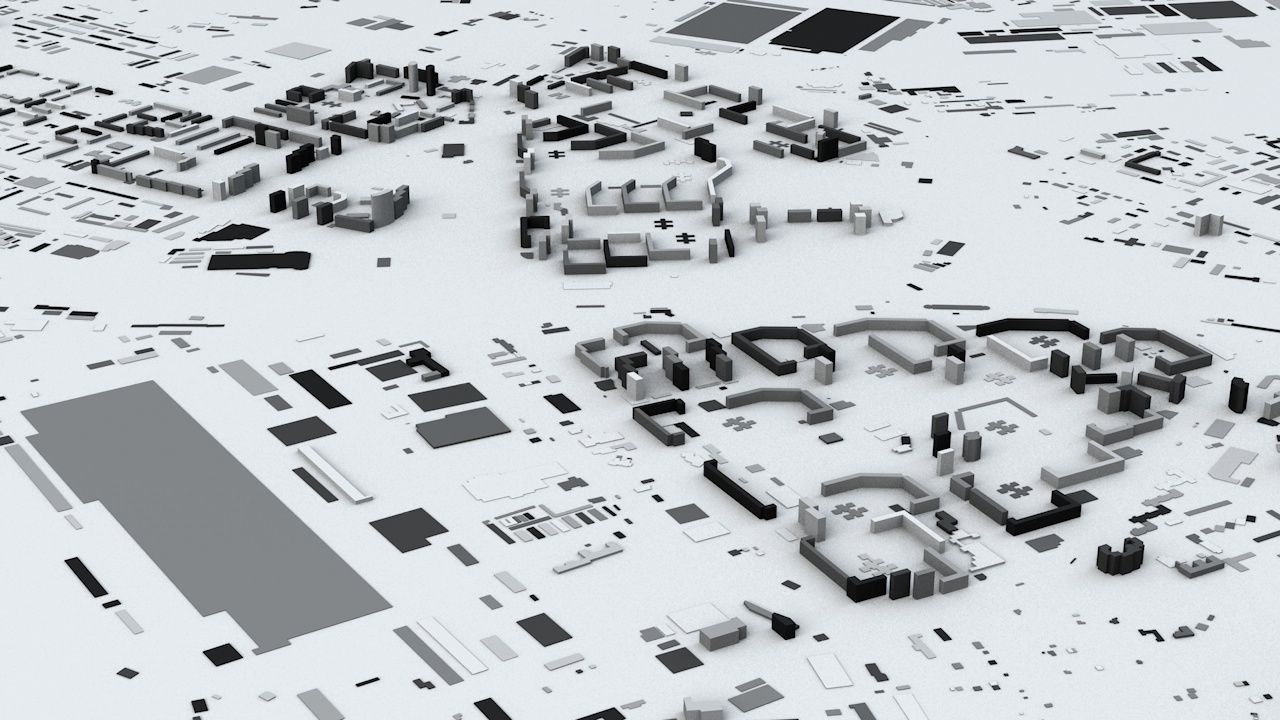 Yekaterinburg Streets and Buildings 3D model_4