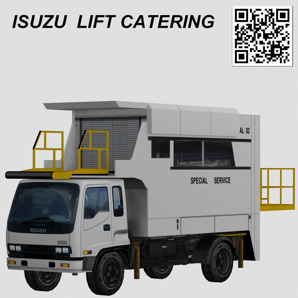 Airport support equipment vehicle pack 3D Model Collection_3