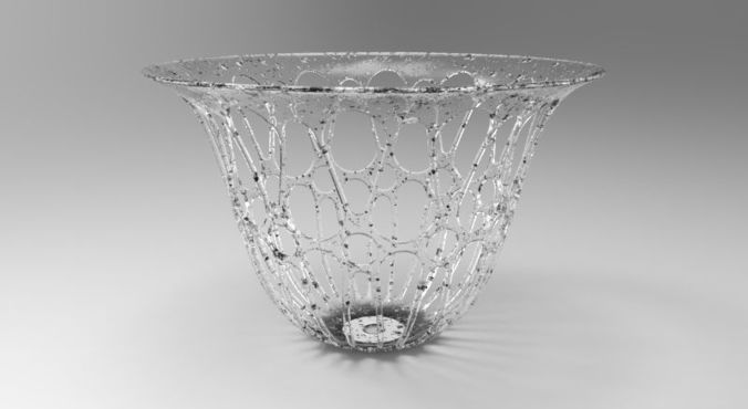 Decorative lampshade for home interior 3D print model